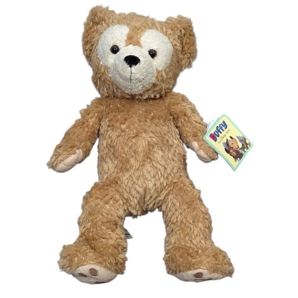 DUFFY The Disney Bear Mickey Lt Brown Fur Soft Plush